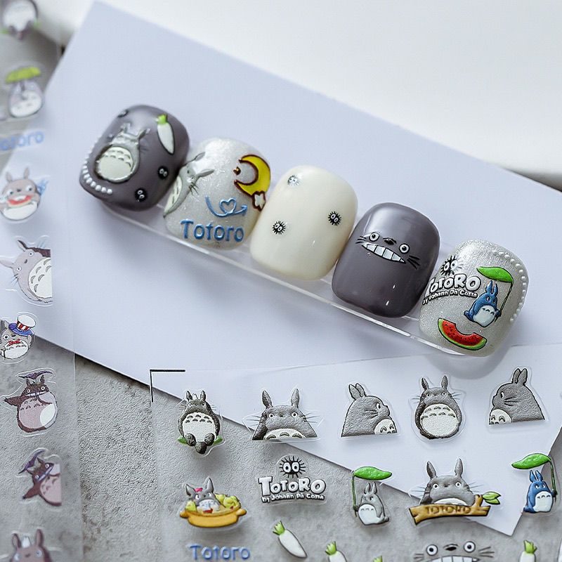 Model Kit Decals - Наклейки для ногтей с 3D-эффектом «Мой
