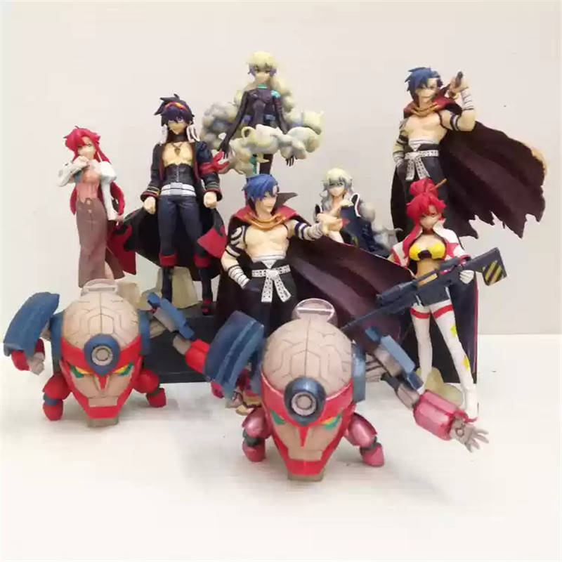 Model Kit Gurren Lagann - Фигурка-кукла Тенген Топпа Гуррен-Лаганн (8-15 см),