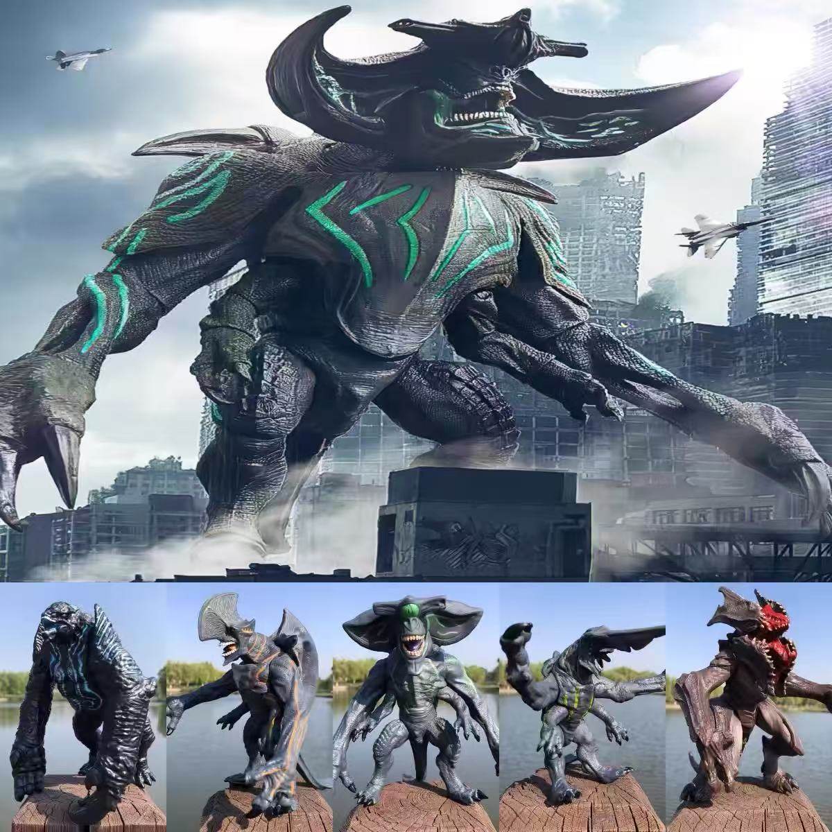 Model Kit Pacific Rim - Новинка 2025, фигурка монстров Scunner Leathback