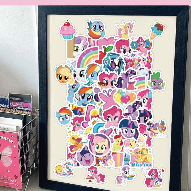 Model Kit Decals - Наклейки с мультяшными персонажами My Little