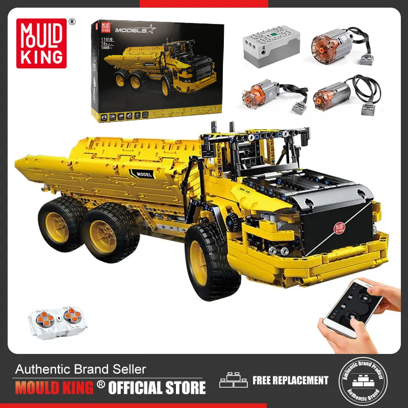 Plastic Model Paint - MOULD KING 17010 технический автомобиль, Инженерная