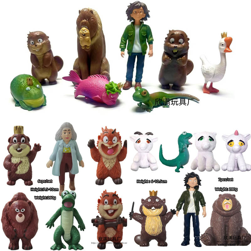 Model Kit Lizard - Новые фигурки Том Лизард, Мэйбел и