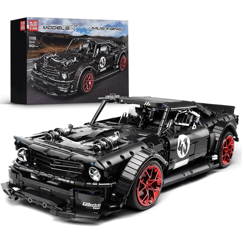 Plastic Model Paint - 2943 шт. Mold King 13108 Mustang,
