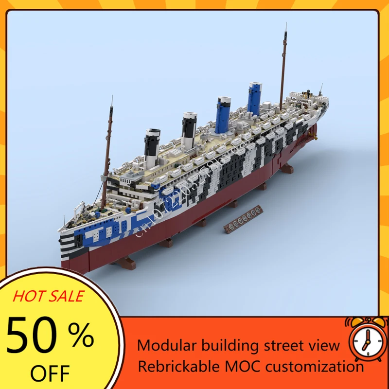 Model Kit Decals - 10615 шт. MOC HMT Olympus Titanic,