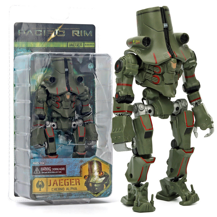 Model Kit Pacific Rim - Коллекционная подвижная фигурка меха Чёрно-Альфа из