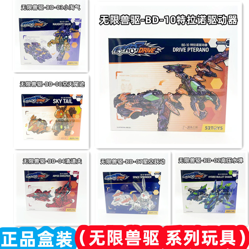 Model Kit Lizard - 52TOYS оригинальный комплект моделей BEASTDRIVE CYCLOPS