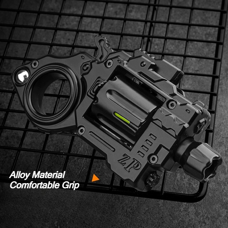 Model Kit Revolver - Металлическая мини-модель пистолета-револьвера EDC Fidget Spinner: