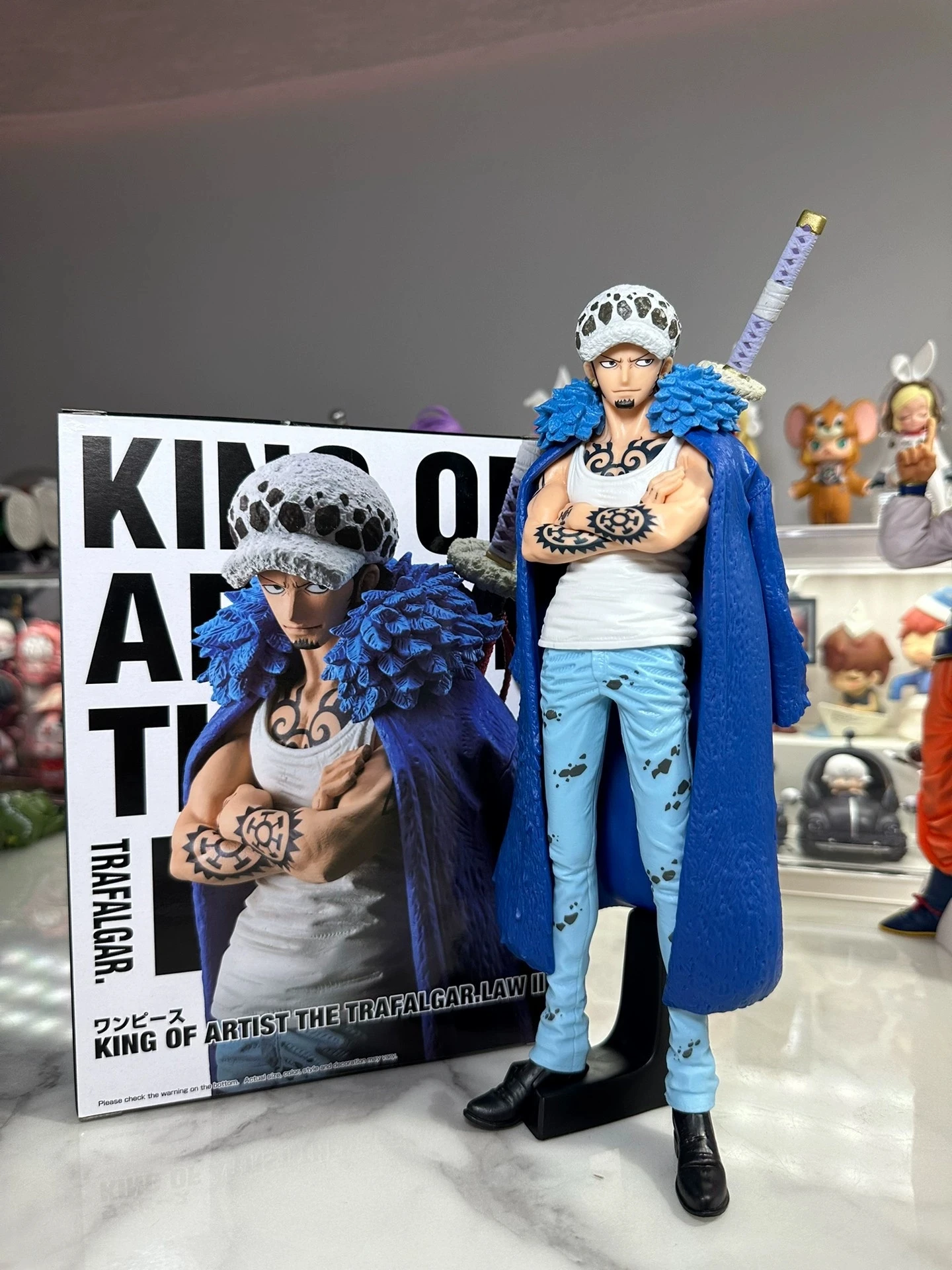 Model Kit Judge - Аниме-фигурка Луффи и Лоу из «Ван-Пис»,