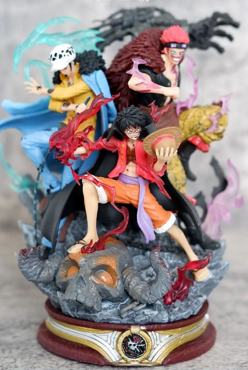 Model Kit Judge - Аниме цельная фигурка три капитана Трафальгар