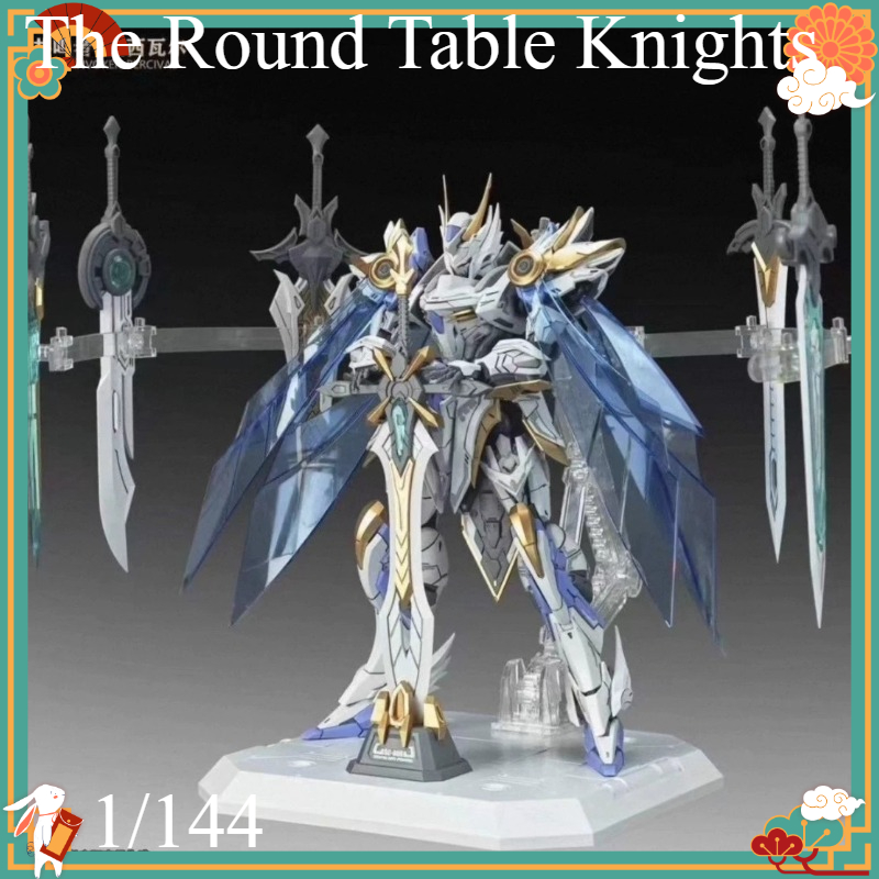 Model Kit Lancelot - Фигурка-конструктор Рыцарей Круглого стола: Персиваль, Тристан,